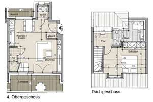 Maisonette Penthouse-Wohnung mit hochwertiger EBK & Domblick  – Domstraße 84, 50668 Altstadt/Nord, Köln – Vorschaubild 3