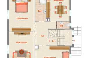 Charmantes Zweifamilienhaus in Erdmannhausen - der Natur ganz nah – Ludwigsburg (Kreis) – Vorschaubild 17