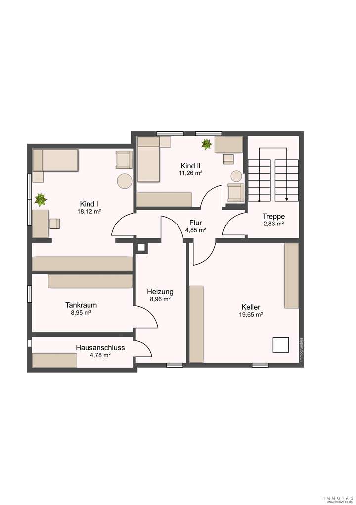 Grundriss Kellergeschoss