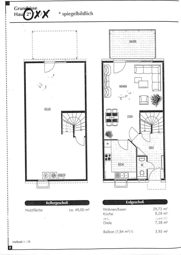 Seitenverkehrter Plan BAD1