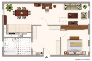 Charmante 3,5-Zimmer-Maisonette-Dachgeschosswohnung in ruhiger Lage von Bochum-Wiemelhausen – Memeler Str. 7, 44789 Wiemelhausen, Bochum – Vorschaubild 2