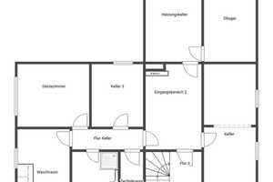 Randlage von Osnabrück: Kernsaniertes und hochwertiges Zweifamilienhaus mit unverbaubarem Blick  – Osnabrück (Kreis) – Vorschaubild 18