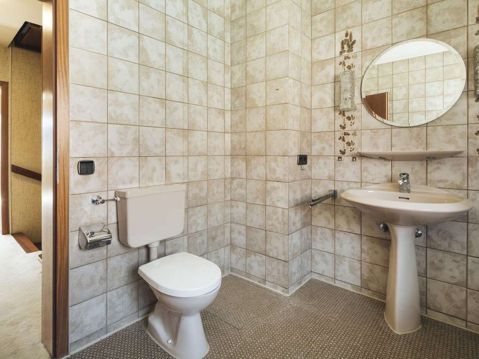 Tageslichtbad mit WC