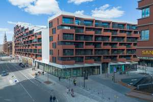 Helles Einzimmerapartment mit Loggia in Südausrichtung und einzigartigen Community-Spaces – Überseeplatz 1, 20457 HafenCity, Hamburg – Vorschaubild 16