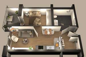 VORSCHAU | 2-Zimmer-Wohnung mit Balkon zur Miete in Oldenburg / Bürgerfelde