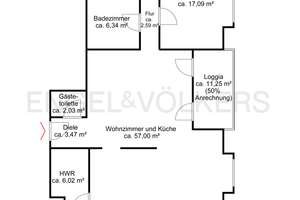 Modernes Refugium mit Weitblick: Exklusives Wohnerlebnis im Dachgeschoss! – Die vollständige Adresse der Immobilie erhältst du vom Anbieter., 26135 Drielaker Moor, Oldenburg (Oldenburg) – Vorschaubild 11