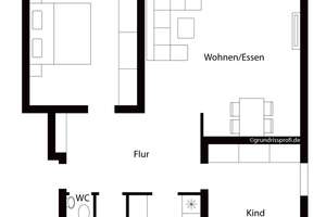 Gepflegte 3 Zimmerwohnung mit Südbalkon und Garage – Die vollständige Adresse der Immobilie erhältst du vom Anbieter., 64569 Nauheim – Vorschaubild 11