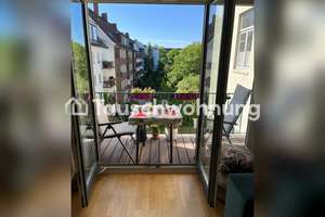 Tauschwohnung: Helle 2-Zimmer-Wohnung in Eimsbüttel/Harvestehude mit balkon