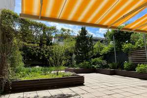 Privatverkauf: Seltene Gartenwohnung im Münchner Olympiadorf mit viel Platz und Gestaltungsspielraum – Connollystraße 24, 80809 Am Riesenfeld, München – Vorschaubild 3