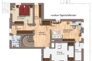 Architektenhaus auf außergewöhnlichem Grundstück – Die vollständige Adresse der Immobilie erhältst du vom Anbieter., 81929 Johanneskirchen, München – Vorschaubild 29