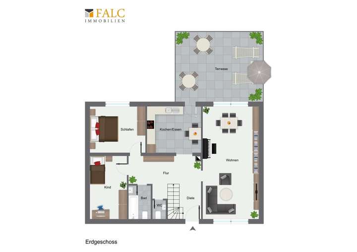 Grundriss Erdgeschoss