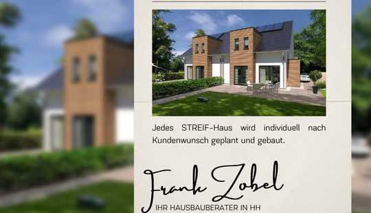 Bild von Doppelhaushälfte mit PVA-Anlage, großen Garten