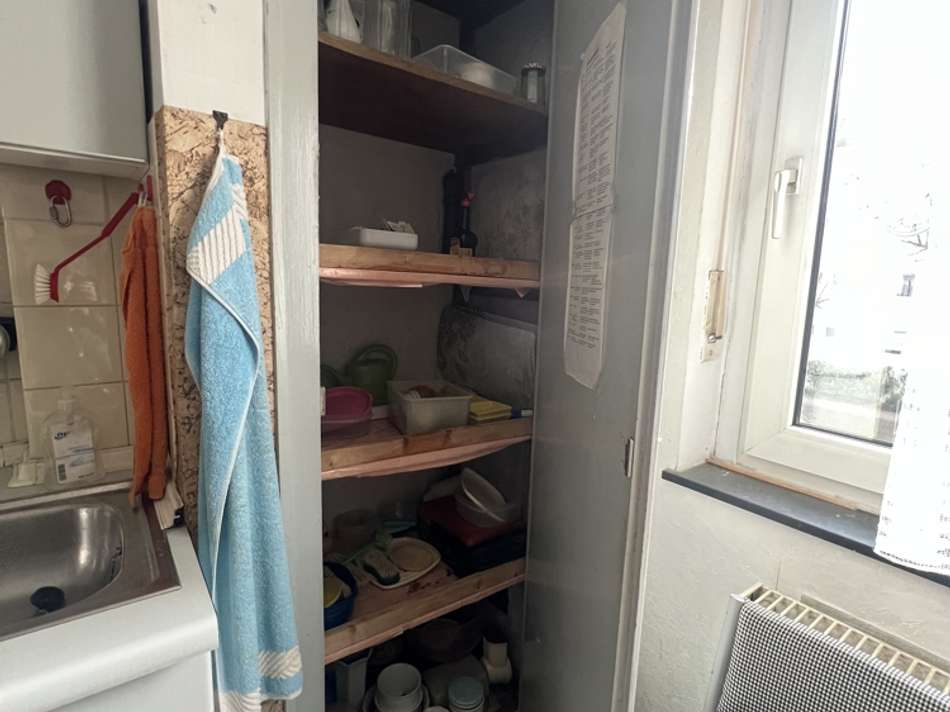 Einbauschrank in der Küche