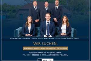 FÜR UNSERE SUCHKUNDEN: Wir suchen ein Einfamilienhaus in Wiesmoor und Großefehn – Die vollständige Adresse der Immobilie erhältst du vom Anbieter., 26639 Wiesmoor – Vorschaubild 1