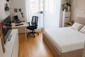 Helle und moderne 3-Zimmer-Wohnung mit Einbauküche, Balkon und Skylineblick – Die vollständige Adresse der Immobilie erhältst du vom Anbieter., 60326 Gallus, Frankfurt am Main – Vorschaubild 4