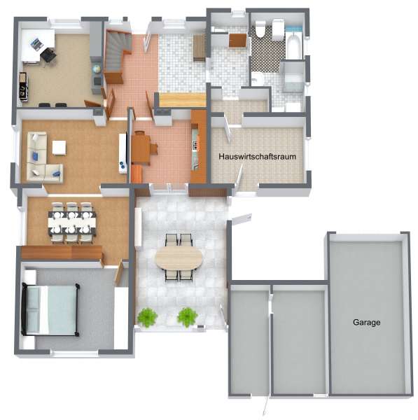 Grundriss Erdgeschoss 