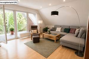 Maisonette mit Loggia, Tiefgarage und bis zu fünf nutzbaren Räumen – bezugsfrei ab 01.07. in att – Die vollständige Adresse der Immobilie erhältst du vom Anbieter., 41061 Gladbach, Mönchengladbach – Vorschaubild 2