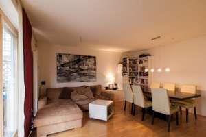 Exklusive 3-Zimmer-Gartenwohnung im Arnulfpark mit West-Terrasse, 2 Bädern und Stellplatz