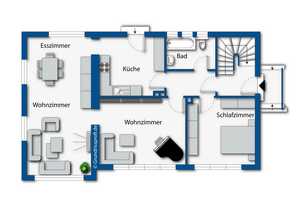 VR IMMO: Teilsaniertes Zweifamilienhaus in ruhiger Sackgassenlage – Märkischer Kreis – Vorschaubild 14