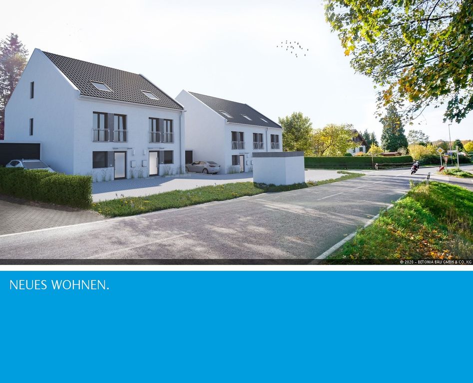 Baubeginn! "NEUES WOHNEN" Neubau-Reihenendhaus in ...