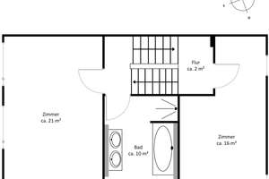 Maisonette am Falkenstein – Die vollständige Adresse der Immobilie erhältst du vom Anbieter., 22587 Blankenese, Hamburg – Vorschaubild 22