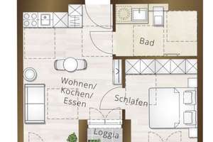 ***LUXURIÖSES WOHNEN IN MÖBLIERTEN APARTMENTS~LOGGIA~STELLPLATZ*** – Waldstraße 2a, 4105 Zentrum-Nordwest, Leipzig – Vorschaubild 21