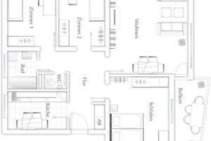 Charmante 4 Zimmer Wohnung in Audinähe! – Herschelstraße 10, 85057 Nordwest, Ingolstadt – Vorschaubild 21