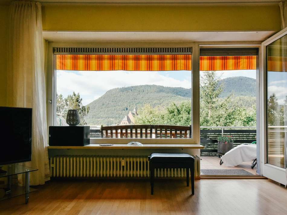 Wohnung EG - Ausblick Wohnz.