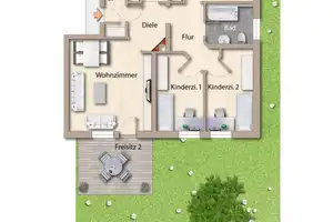 Nach WEG aufgeteilt | Schönes MFH zur Anlage mit 7 Wohnungen, neue Heizung, neue Fenster – Freising (Kreis) – Vorschaubild 18
