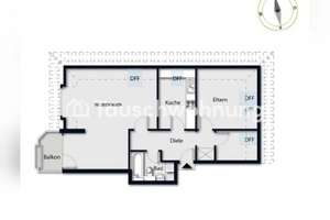 Tauschwohnung: Tausche meine 2,5-Zimmer-Wohnung in Poppenbüttel