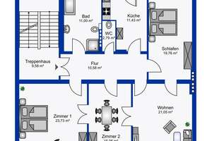 BEL ÉTAGE! 4-Room Historic Apartment - 2 Balconies, Fitted Kitchen & Wellness Oasis *13-Min to Clay* – Die vollständige Adresse der Immobilie erhältst du vom Anbieter., 65185 Mitte, Wiesbaden – Vorschaubild 19