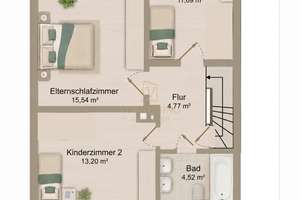 Reihenendhaus mit Terrasse, Balkon und viel Potential auf tollem Grundstück in ruhiger Lage – 61187 Schöneck – Vorschaubild 23