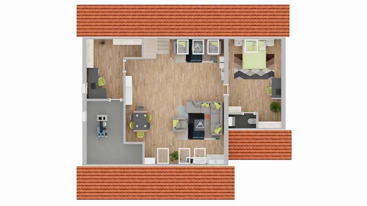 Grundriss Dachgeschoss - ähnl