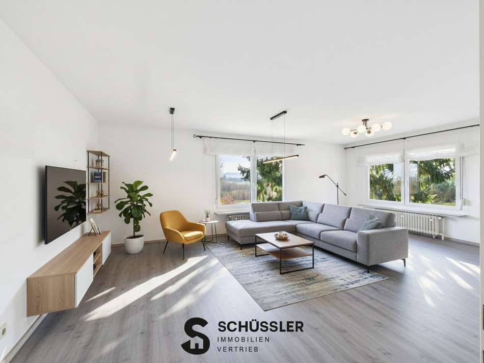 Wohnzimmer sanierte Abbildung