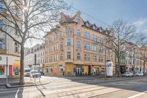 Wertvolles Schmuckstück: 3 Zimmer & Balkon in Gründerzeit-Altbau – vermietet – Karl-Heine-Straße 47, 4229 Leipzig – Vorschaubild 1