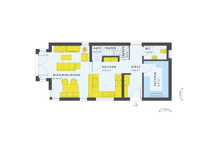 Grundriss Erdgeschoss