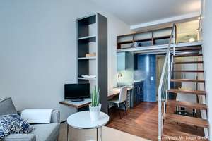 Möbliertes 1,5-Zimmer-Appartment – Wagenbauerstraße 10, 86177 Parkstadt, München – Vorschaubild 2