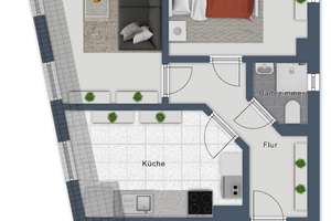 Charmante 2-Zimmer- Eigentumswohnung im Bremer Stadtteil Walle – Die vollständige Adresse der Immobilie erhältst du vom Anbieter., 28219 Osterfeuerberg, Bremen – Vorschaubild 21