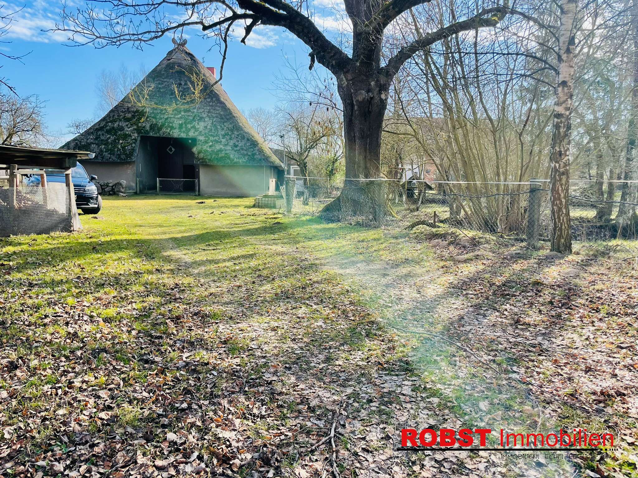 Niederdeutsches Hallenhaus mit Fachwerkscheune auf großzügigem Grundstück, Nordwestmecklenburg Kreis – Bild 3