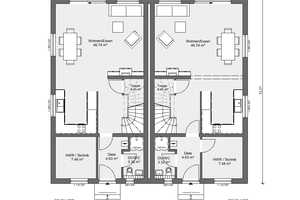 Bauvorhaben 1 Doppelhaushälfte Ratingen-Lintorf 
- Grundstück vorhanden - – Birkenkamp- Ecke Krummenweger Str. 1, 40885 Mettmann (Kreis) – Vorschaubild 3