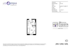 250€ Wunschgutschein geschenkt! Liebevoll eingerichtetes 1-Zimmer-Apartment! – Rogätzer Straße 87, 39106 Alte Neustadt, Magdeburg – Vorschaubild 10