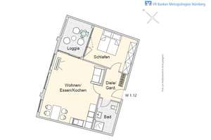 Ansprechende Wohnanlage im Nürnberg Nord: 60 stilvolle Neubau-ETW und 10 Büroeinheiten in Stadtlage!
