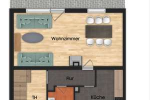 Reihenmittelhaus im neuen Glanz mit schönem Garten in Engstingen
+ zusätzlicher Garage mit Stellpla – Die vollständige Adresse der Immobilie erhältst du vom Anbieter., 72829 Engstingen – Vorschaubild 2