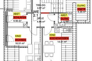 sanierte 2 Zimmer Wohnungen mit gehobener Ausstattung in Elz – Oranienstr. 12, 65604 Elz – Vorschaubild 19