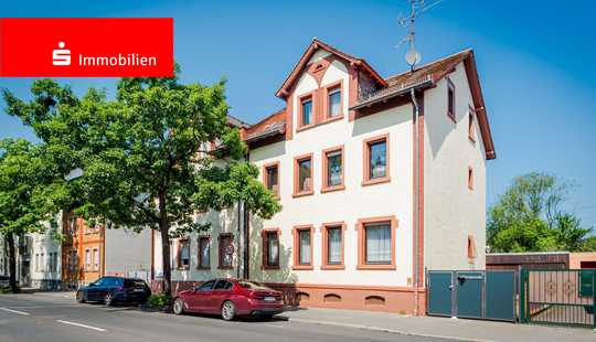 Bild von Offenbach Bieber: Leerstehendes Mehrfamilienhaus mit 3 Wohneinheiten und großem Garten