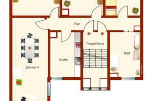 Etagenwohnung in guter Wohnlage in Durlach-Aue – Die vollständige Adresse der Immobilie erhältst du vom Anbieter., 76227 Durlach, Karlsruhe – Vorschaubild 2