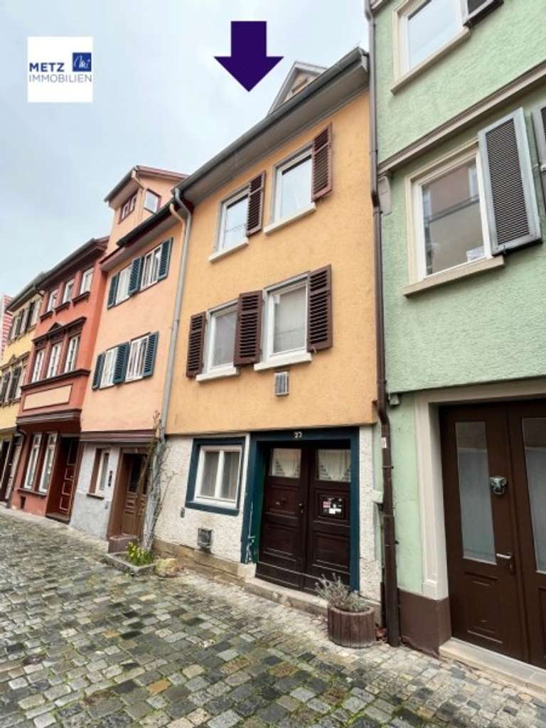 Esslingen-Altstadt: Einfamilienhaus in Fachwerkbauweise