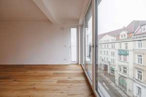Neubau-Erstbezug: 2-Raum-Wohnung mit Parkett, Fußbodenheizung & optionaler EBK – Dufourstraße  1, 4107 Zentrum-Süd, Leipzig – Vorschaubild 3
