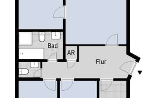 Attraktive Kapitalanlage in Köln – vermietete 4-Zimmer-Wohnung mit zwei Balkonen – 50737 Weidenpesch, Köln – Vorschaubild 8