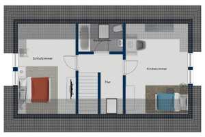 Familienfreundliches EFH: 4 Schlafzimmer mit schönen Garten einer überdachte Terrasse & Garage – Stade (Kreis) – Vorschaubild 23